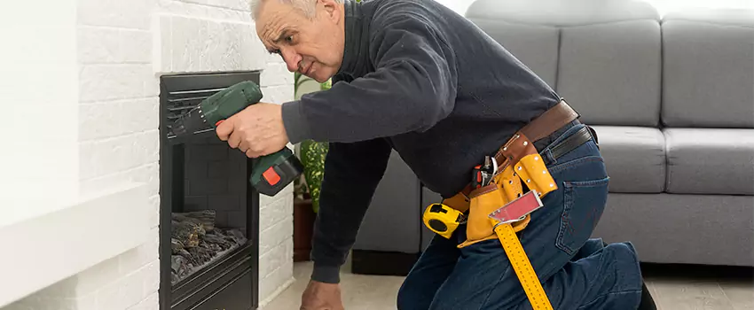 New Indoor Fireplace Installation in Pacific Grove, California