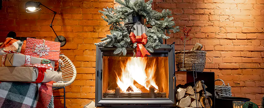 Travis Industries Linear Gas Fireplace Installation in Pacific Grove, California