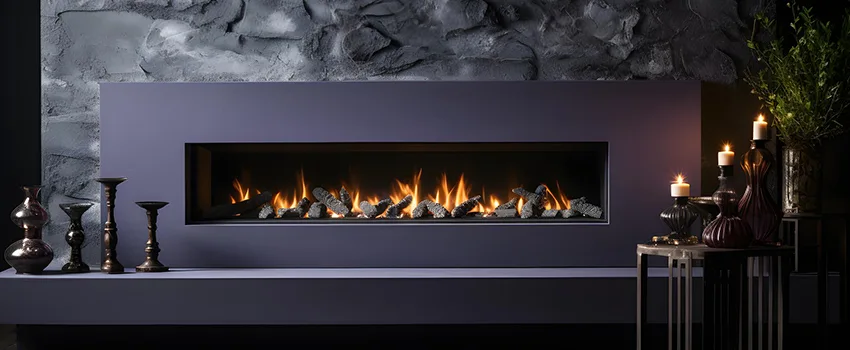 Ember Bed for Ventless Gas Fireplace in Pacific Grove, CA